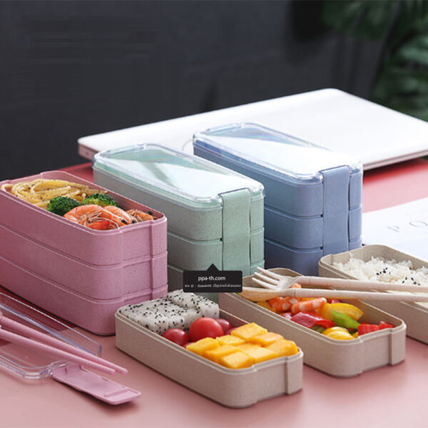 Bento Lunch Box #กล่องอาหารฟางข้าวสาลี #กล่องข้าวฟางข้าวสาลีวัสดุธรรมชาติ #กล่องข้าวฟางข้าวสาลี #กล่องข้าวทำจากวัสดุธรรมชาติ #กล่องข้าวสิ่งแวดล้อม #กล่องข้าววัสดุธรรมชาติ #สินค้ารักษ์โลก #กล่องข้าวรักษ์โลก#