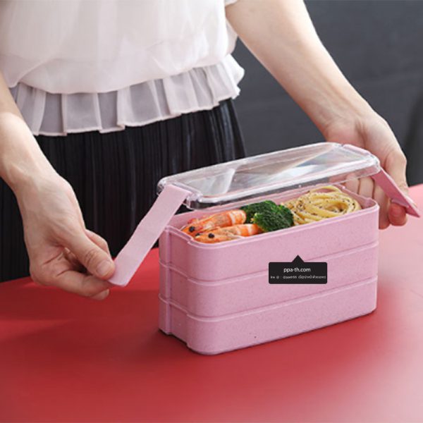 Bento Lunch Box #กล่องอาหารฟางข้าวสาลี #กล่องข้าวฟางข้าวสาลีวัสดุธรรมชาติ #กล่องข้าวฟางข้าวสาลี #กล่องข้าวทำจากวัสดุธรรมชาติ #กล่องข้าวสิ่งแวดล้อม #กล่องข้าววัสดุธรรมชาติ #สินค้ารักษ์โลก #กล่องข้าวรักษ์โลก#