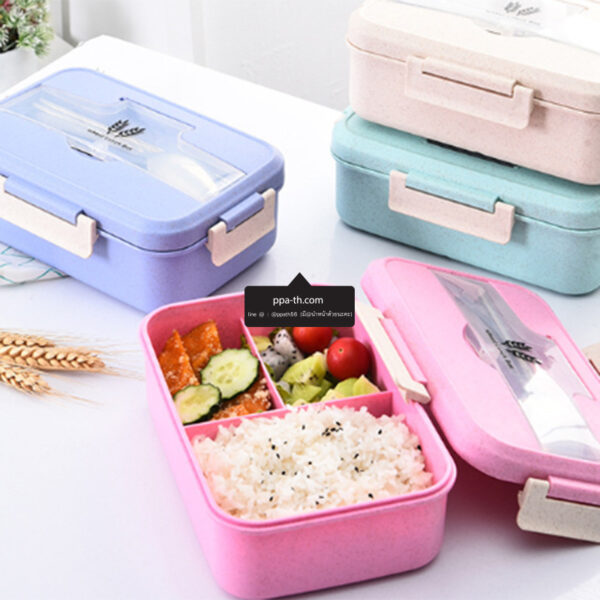 Bento Lunch Box #กล่องอาหารฟางข้าวสาลี #กล่องข้าวฟางข้าวสาลีวัสดุธรรมชาติ #กล่องข้าวฟางข้าวสาลี #กล่องข้าวทำจากวัสดุธรรมชาติ #กล่องข้าวสิ่งแวดล้อม #กล่องข้าววัสดุธรรมชาติ #สินค้ารักษ์โลก #กล่องข้าวรักษ์โลก#