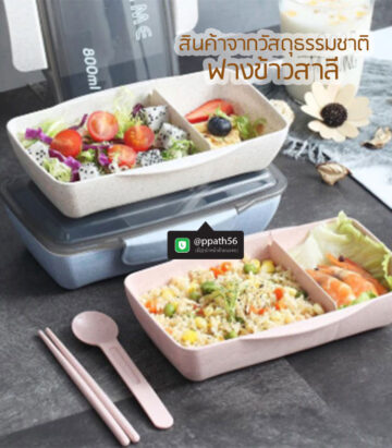 Bento Lunch Box #กล่องอาหารฟางข้าวสาลี #กล่องข้าวฟางข้าวสาลีวัสดุธรรมชาติ #กล่องข้าวฟางข้าวสาลี #กล่องข้าวทำจากวัสดุธรรมชาติ #กล่องข้าวสิ่งแวดล้อม #กล่องข้าววัสดุธรรมชาติ #สินค้ารักษ์โลก #กล่องข้าวรักษ์โลก#